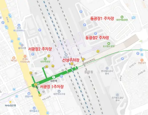 대전역-주차장