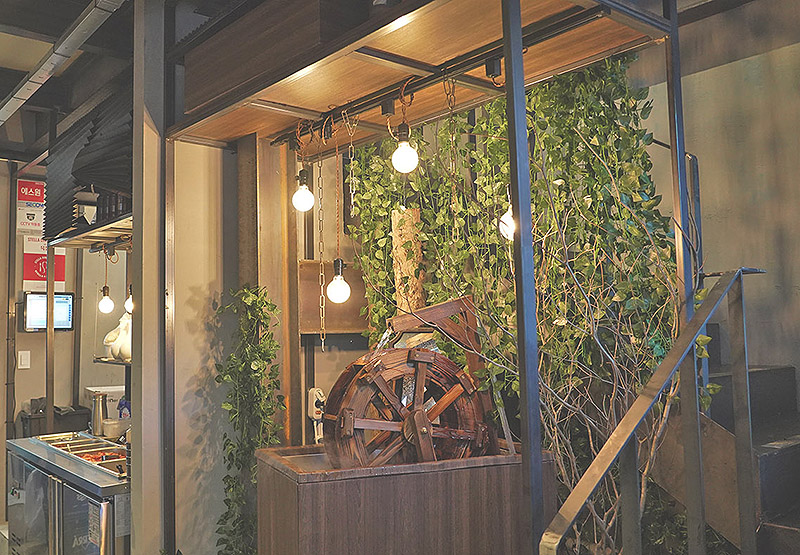 용산 삼각지 미나리 갈비집 '육몽'