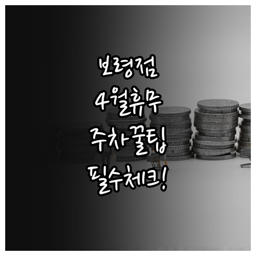 2026년 4월 홈플러스 보령점 정기..