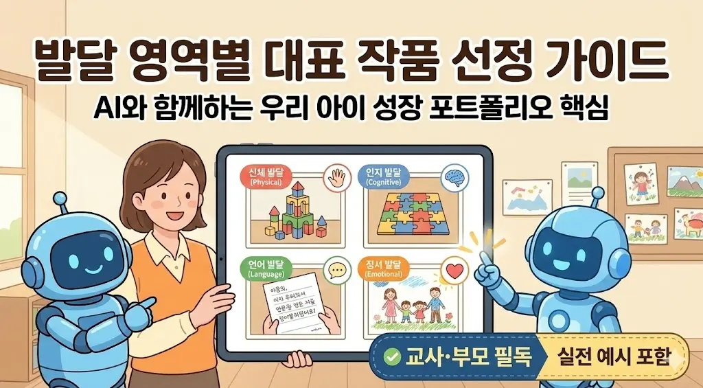 발달 영역별 대표 작품 선정 가이드