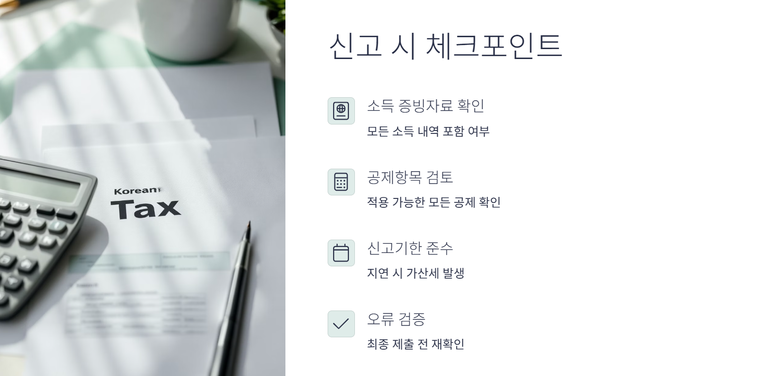 신고 시 체크포인트