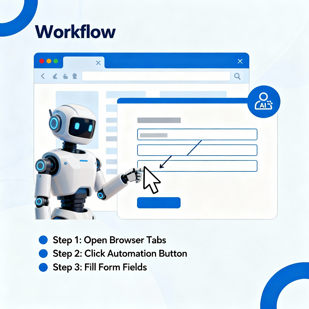 아틀라스 에이전트 모드가 웹 자동화 작업을 수행하는 모습