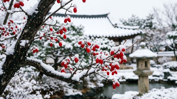산수유 열매