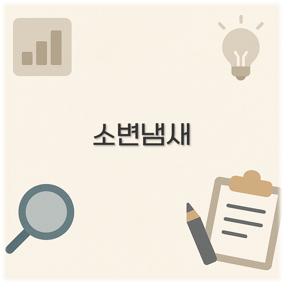 소변냄새