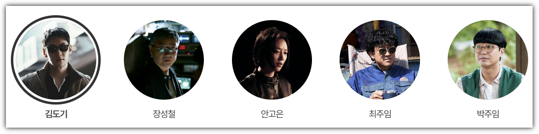 영원한 다크 히어로, 무지개 운수 5인방