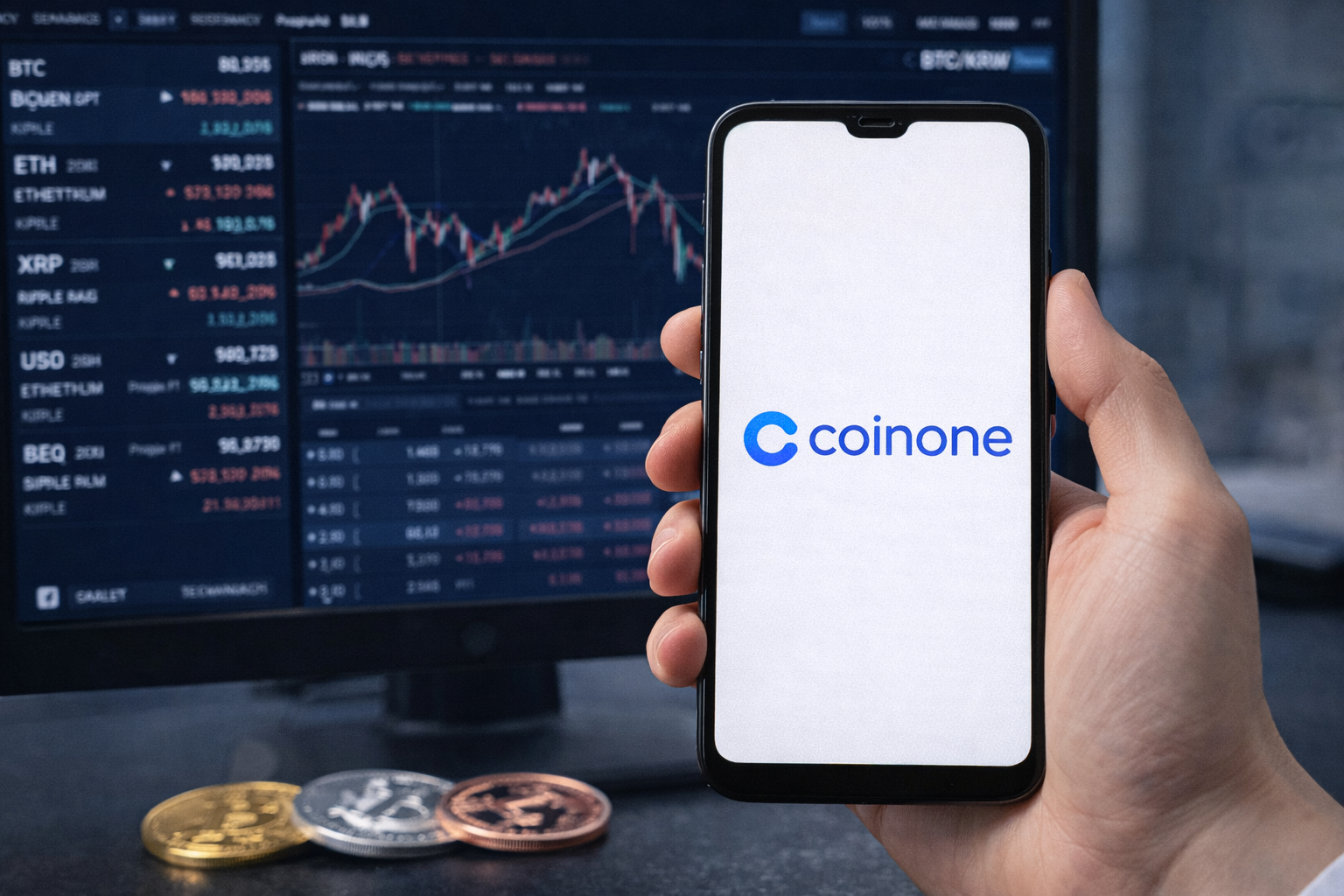 코인원 로고 또는 국내 가상자산 거래소 관련 이미지