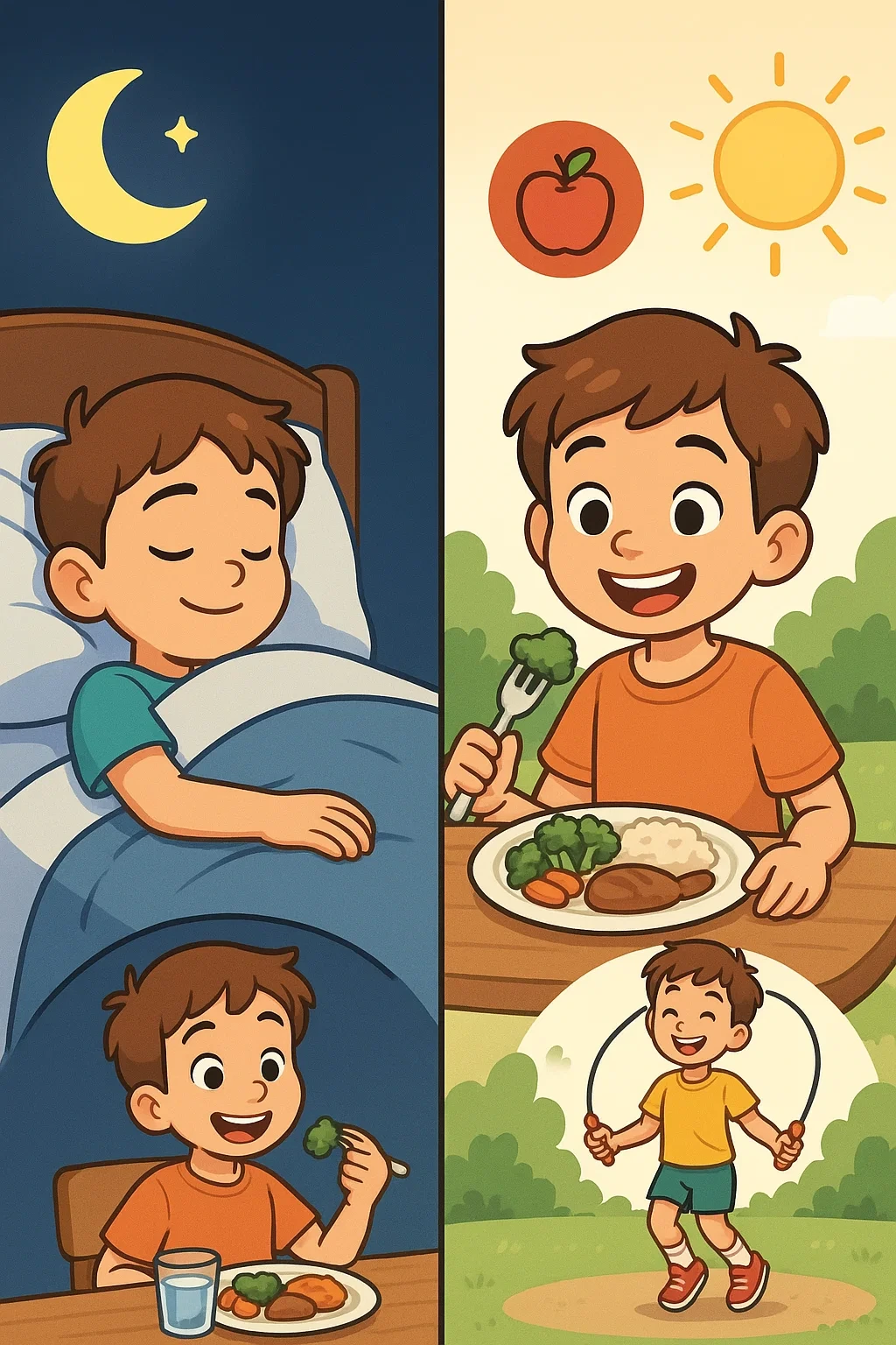 규칙적인 생활과 건강 관리 습관