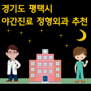 평택시 야간진료 정형외과 추천