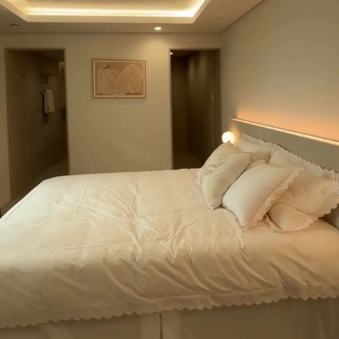 아늑한 안방 , 깔끔한 구조라서 부부가 사용하시기 매우 좋아요