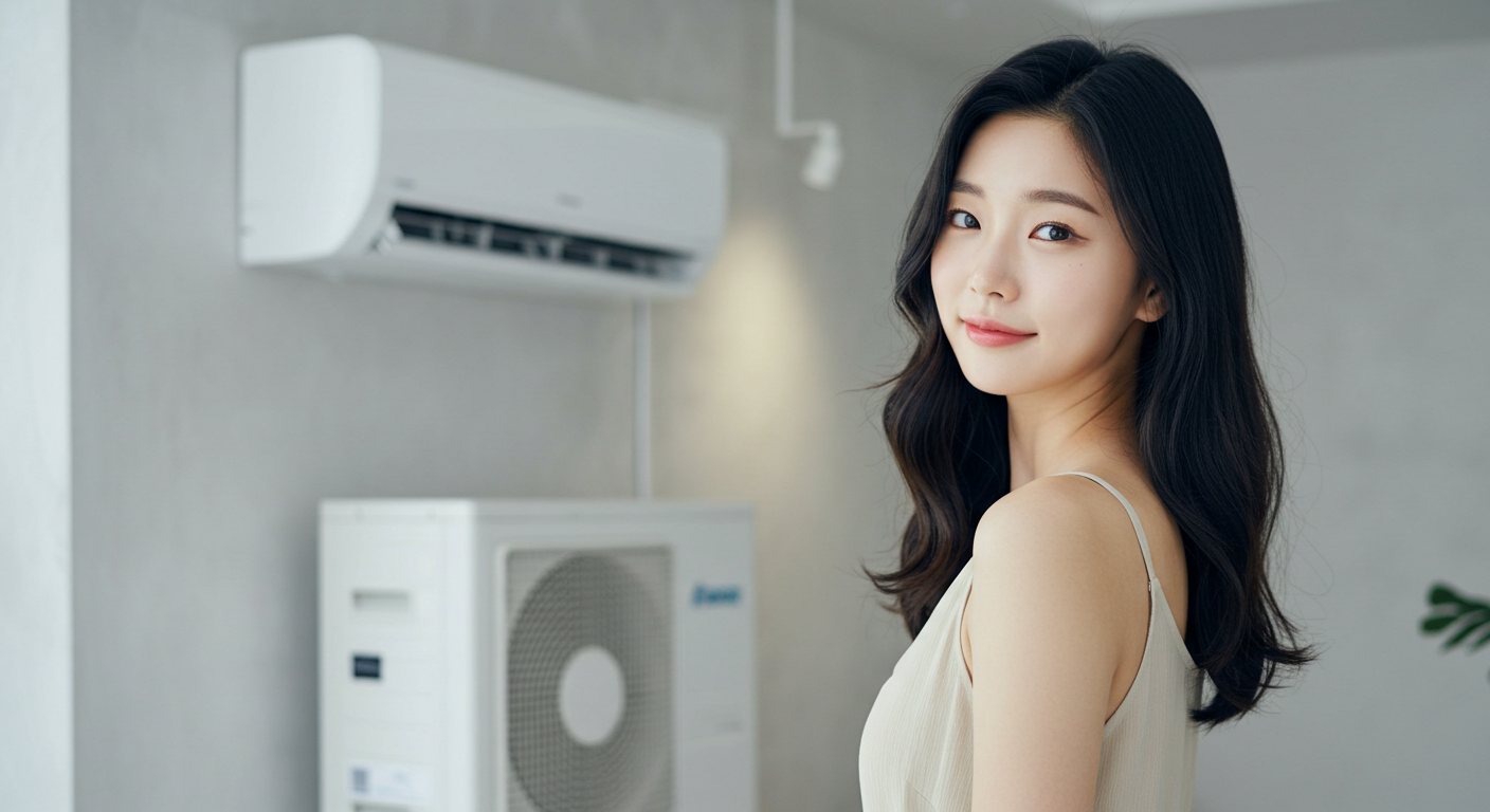 이사 후 에어컨 설치