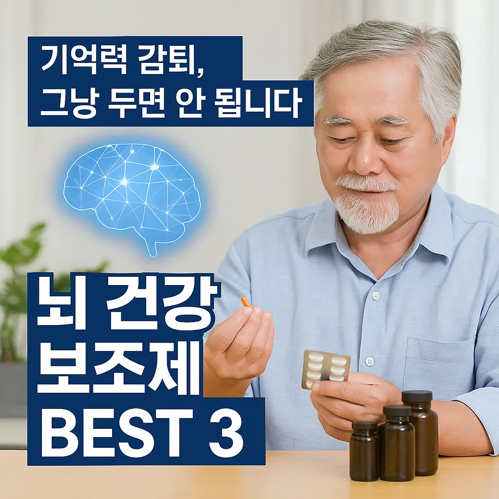 뇌 건강 보조제 best3