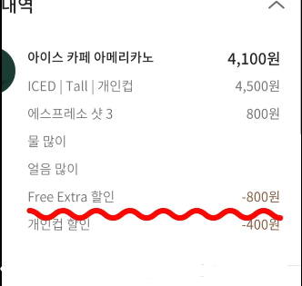 스타벅스에서 텀블러 사용혜택