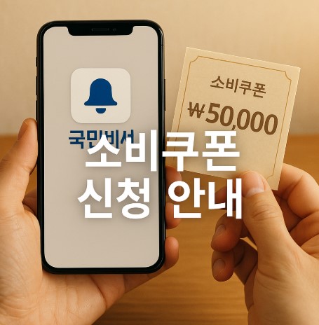 소비쿠폰 완전정복 (국민비서, 신청방법, 보안주의)