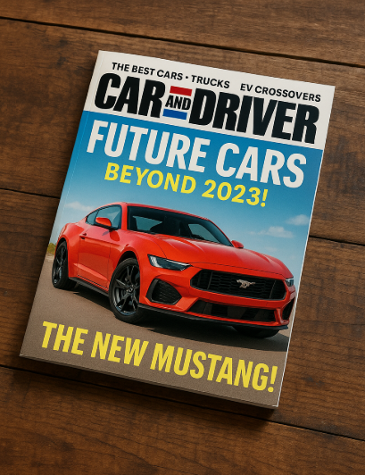 카앤드라이버 잡지 사진