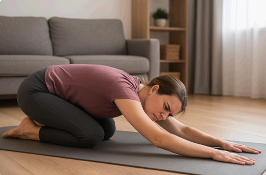 요통 완화를 위한 일상 속 운동법 사진