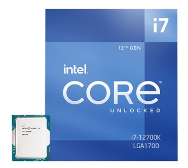 인텔 엘더레이크S 코어i7-12세대 12700K CPU
