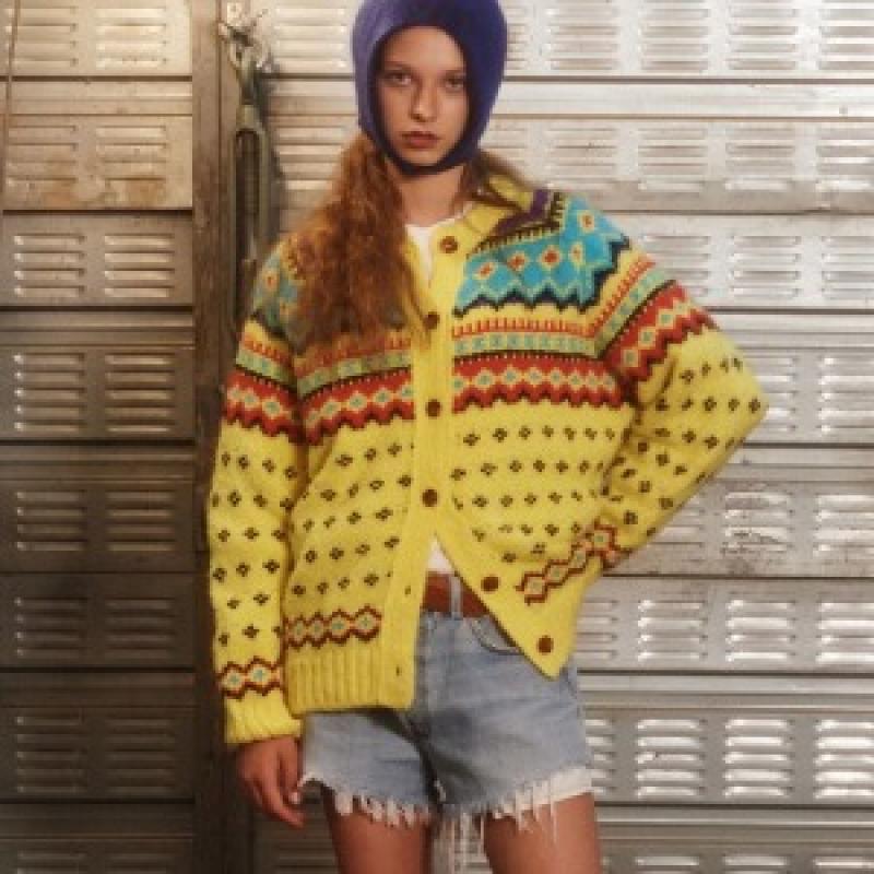 정식매장판2 그린버터 Bohemian nordic cardigan