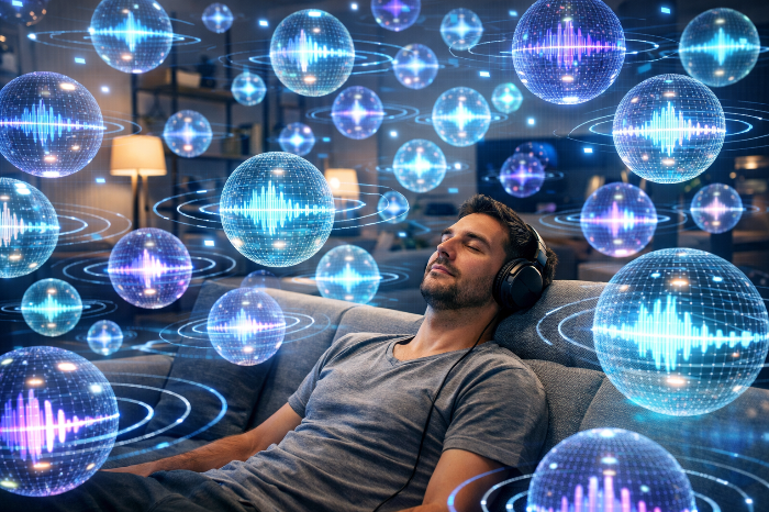 개인 맞춤형 오디오 시스템과 결합하여 실시간으로 최적화되는 가변형 마스터링 미래 전망.