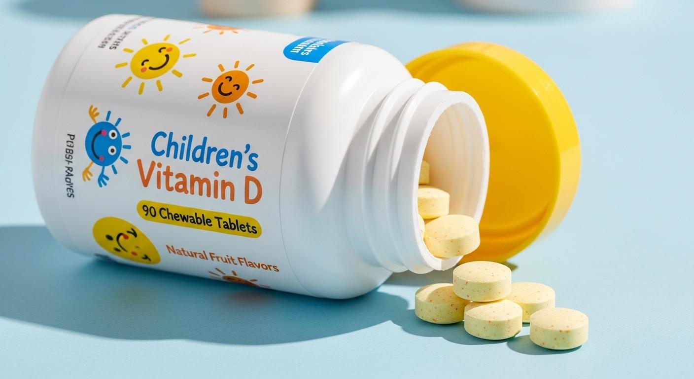 어린이비타민d 츄어블 90정