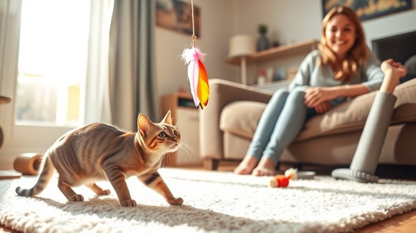 고양이 놀이의 중요성 AI 생성 이미지 (직접 제작)