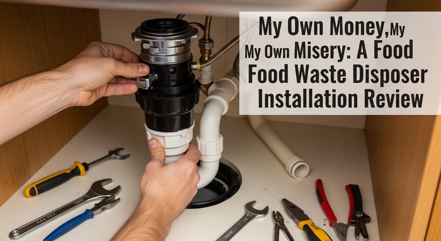 설치 불편 싱크대형 음식물처리기 내돈내산 후기