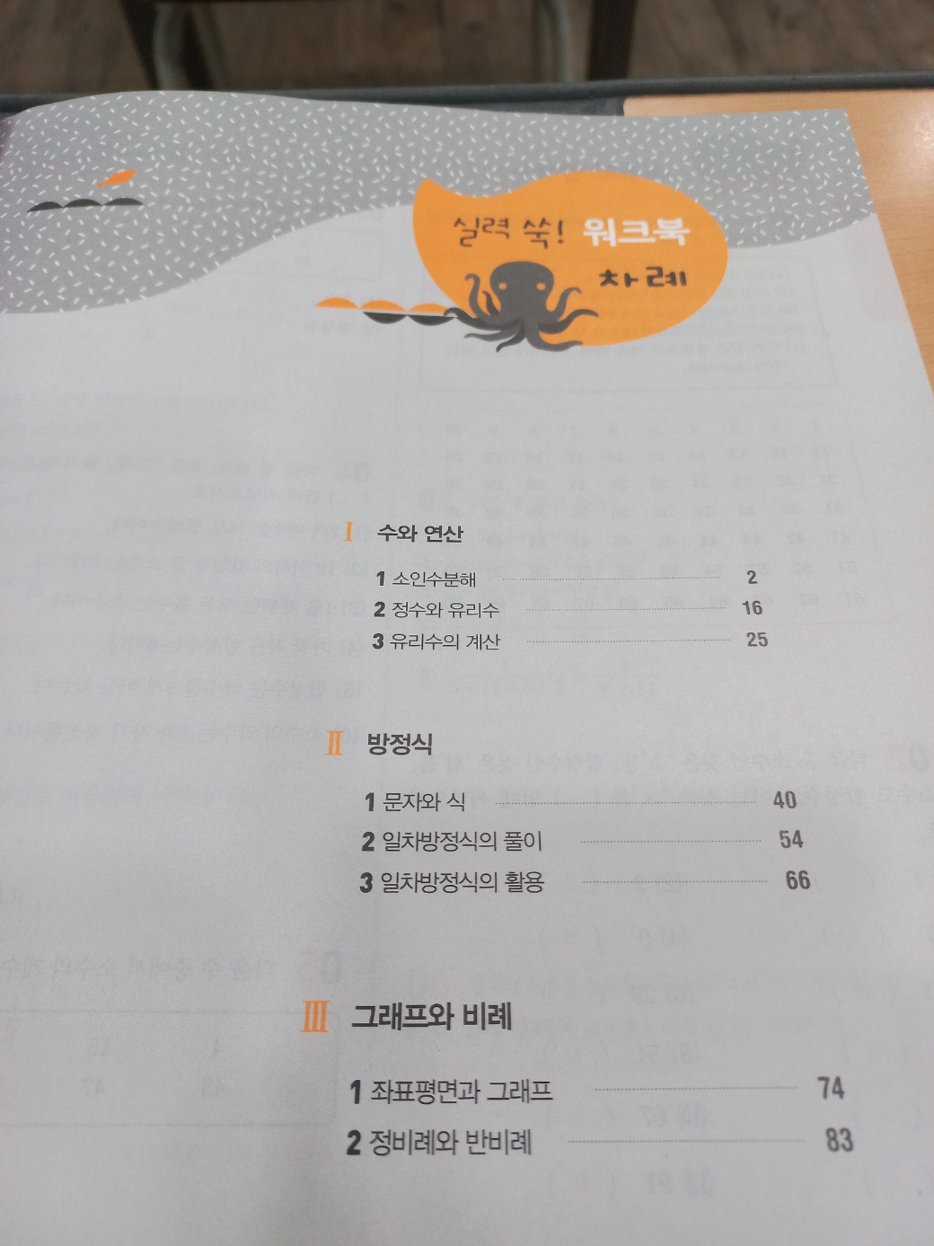 개념쎈 중학수학 1-1 10