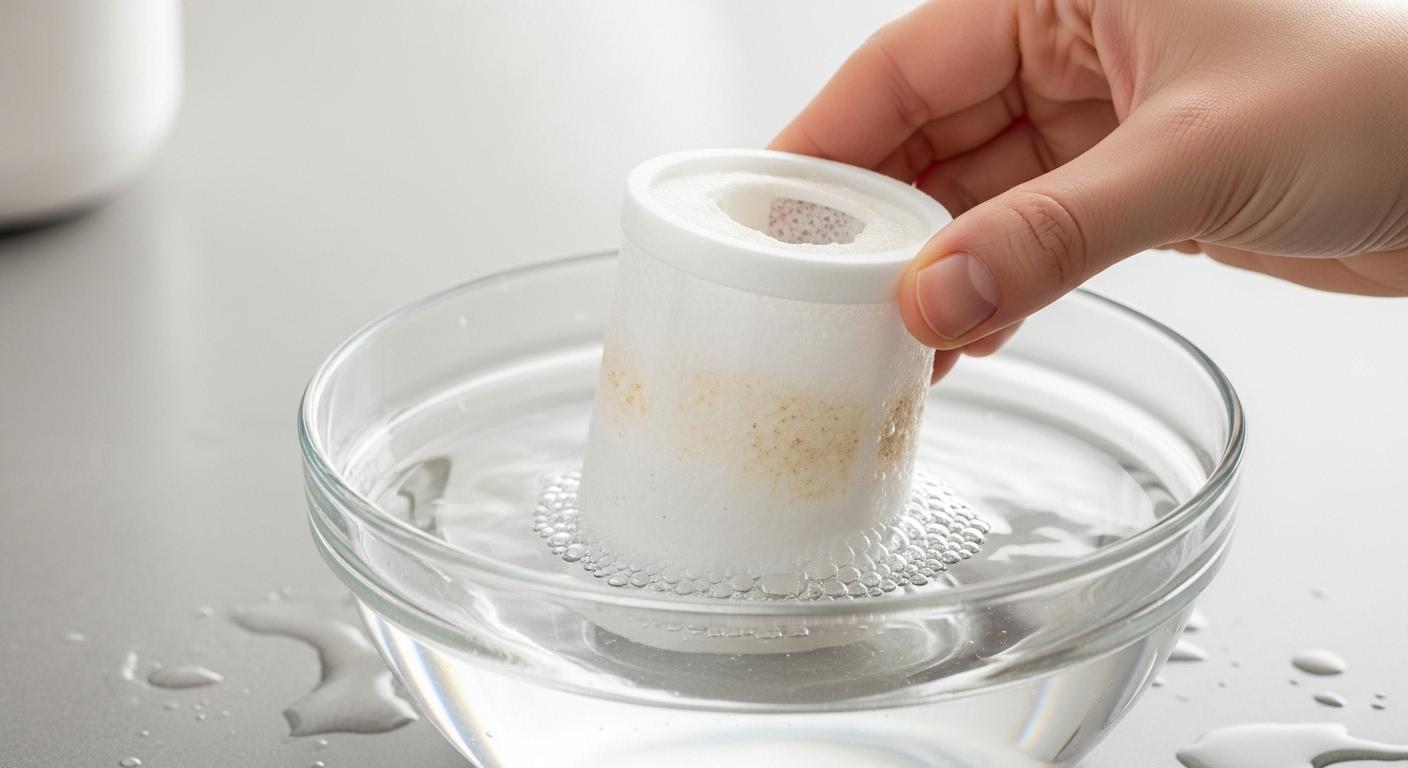 가습기 필터 식초