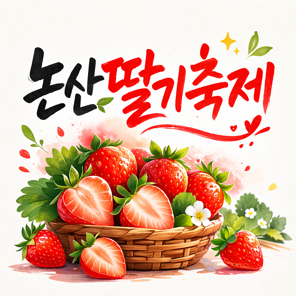 논산딸기축제 완벽 가이드｜일정&middot;주차&middot;체험&middot;아이동반 팁 총정리