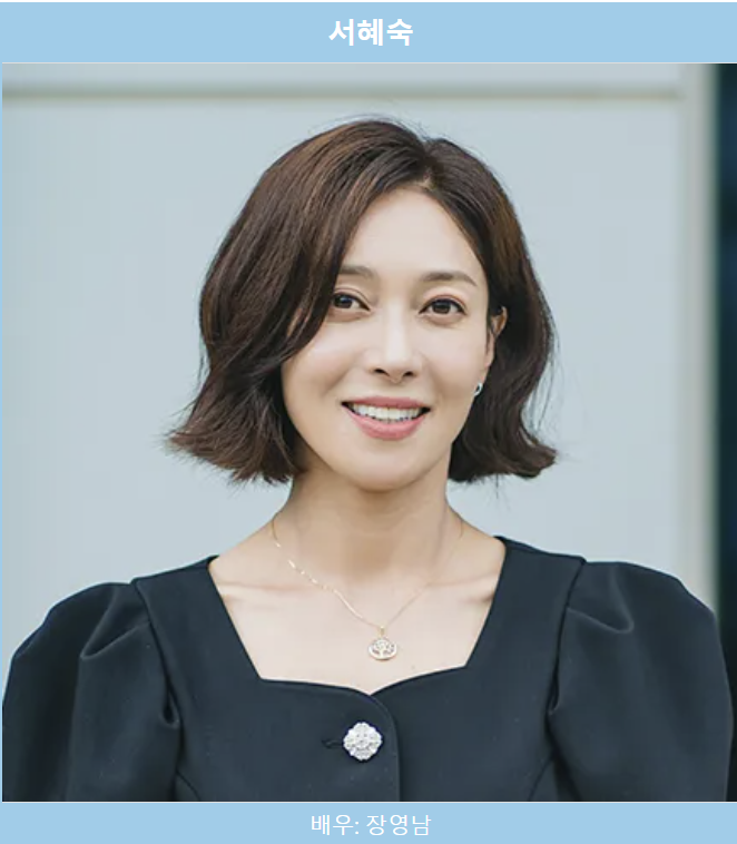 엄마친구아들 등장인물