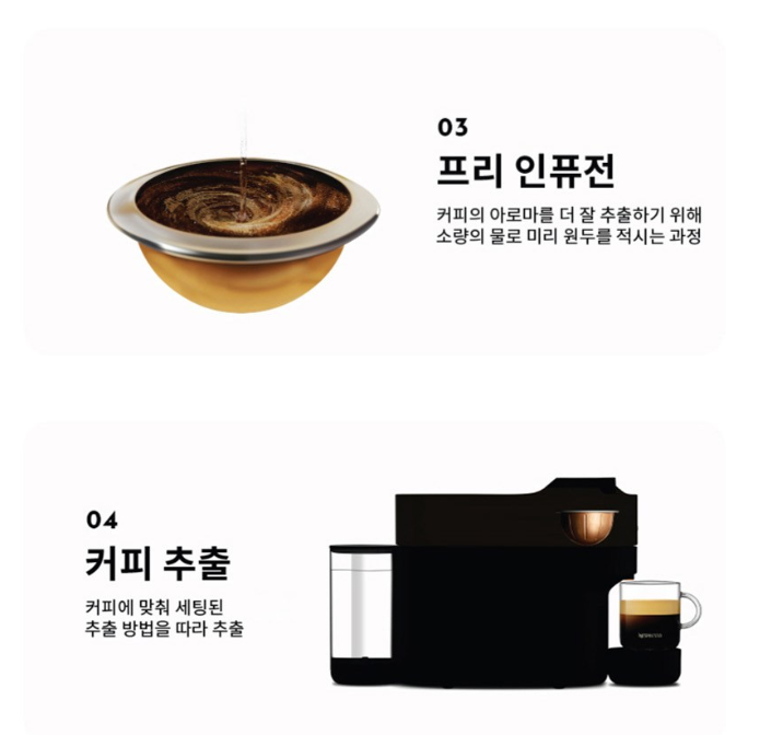네스프레소 버츄오 팝 사용법