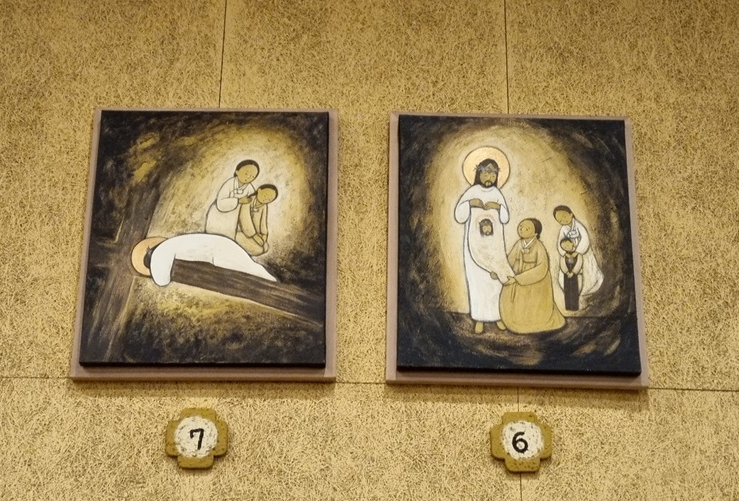 당고개 성지 성당 십자가의 길