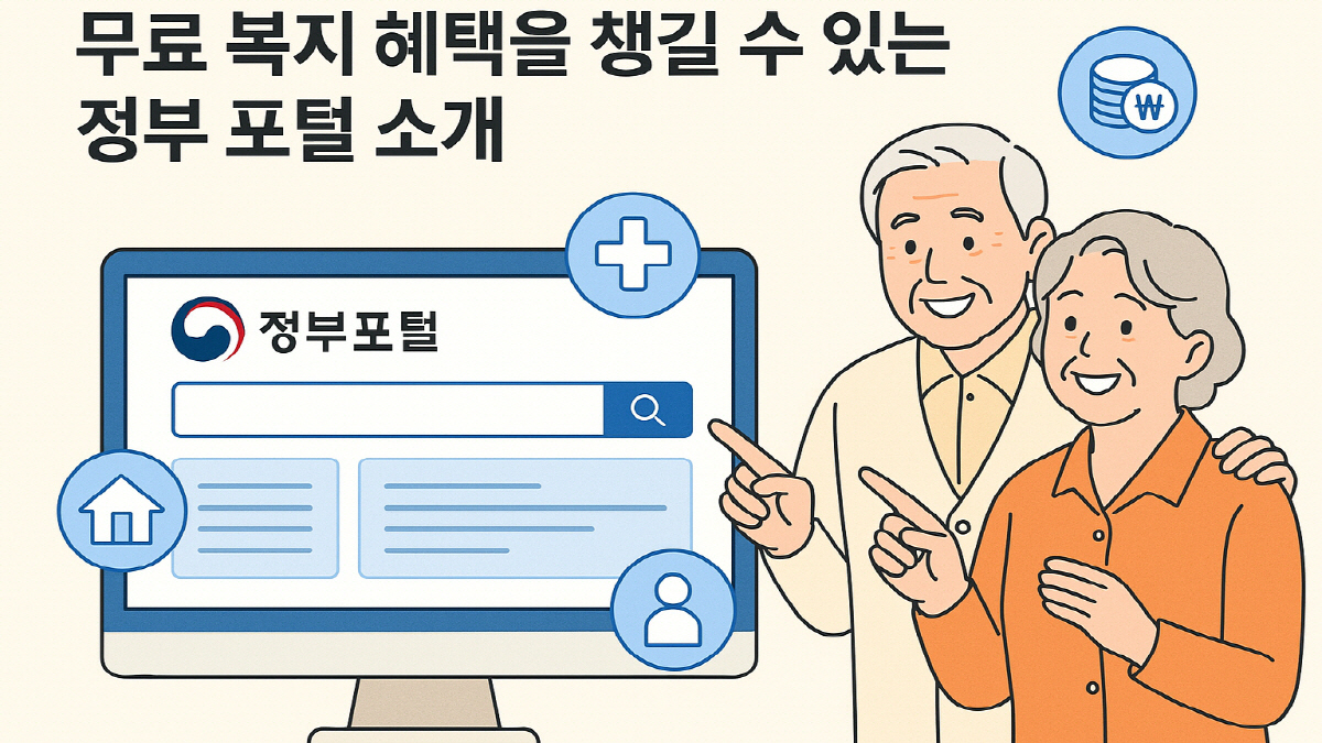 무료복지혜택 정부포털