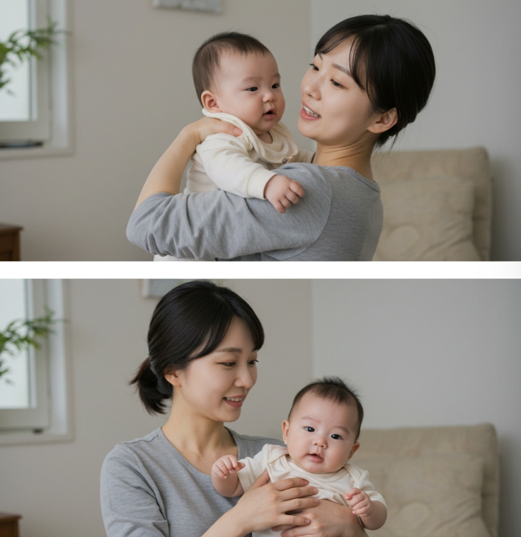 트름 시키는 꿀팁