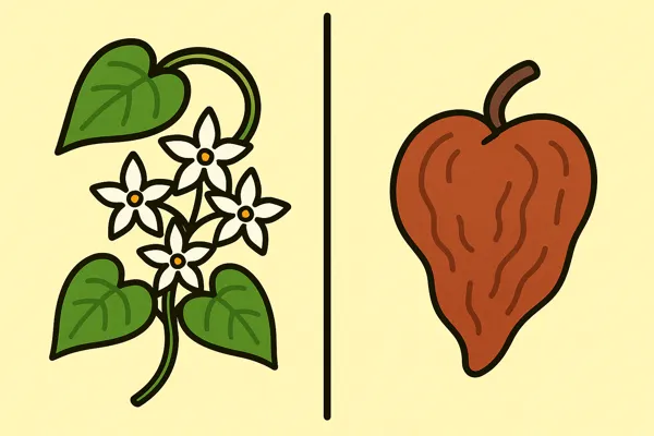 박주가리 하수오 구별법과 판별 기준9