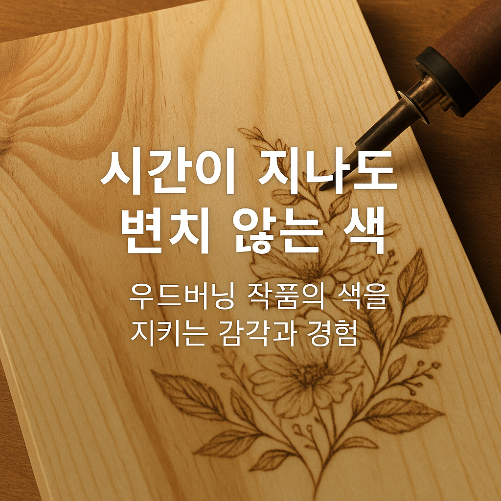 시간이 지나도 변치 않는 색