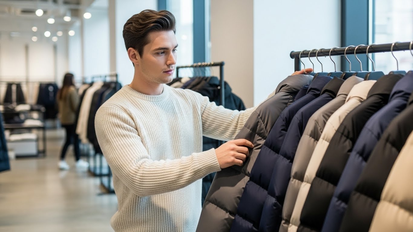 남성 구스다운 베스트