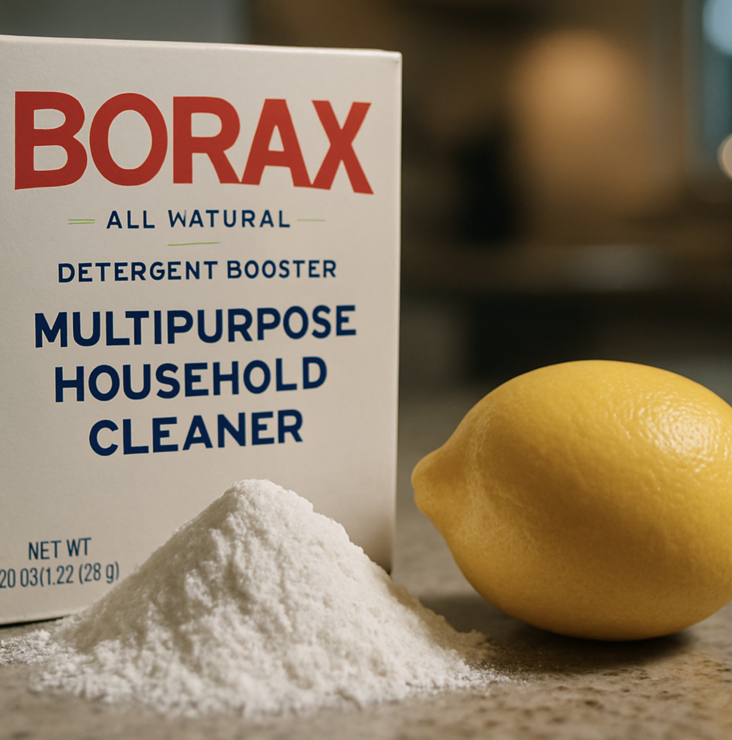 마법의 준비물, 붕사와 레몬즙