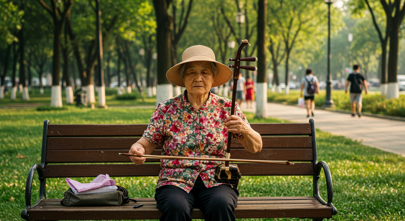 중국 공원 문화의 풍경