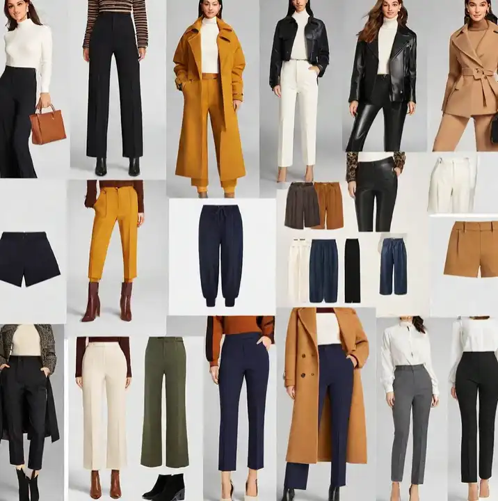 겨울 바지 코디 추천. 여성 기모바지, 남성 기모 팬츠