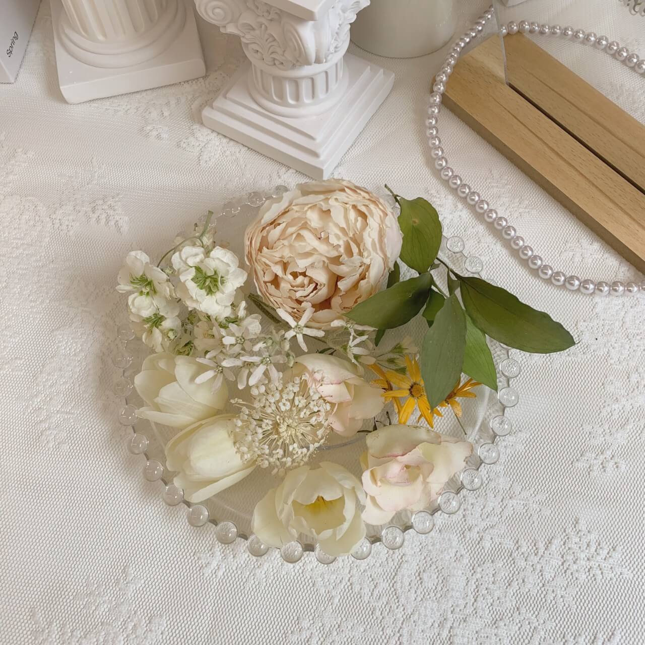 공방 온화하다 부케말리기 캔들 선물 후기