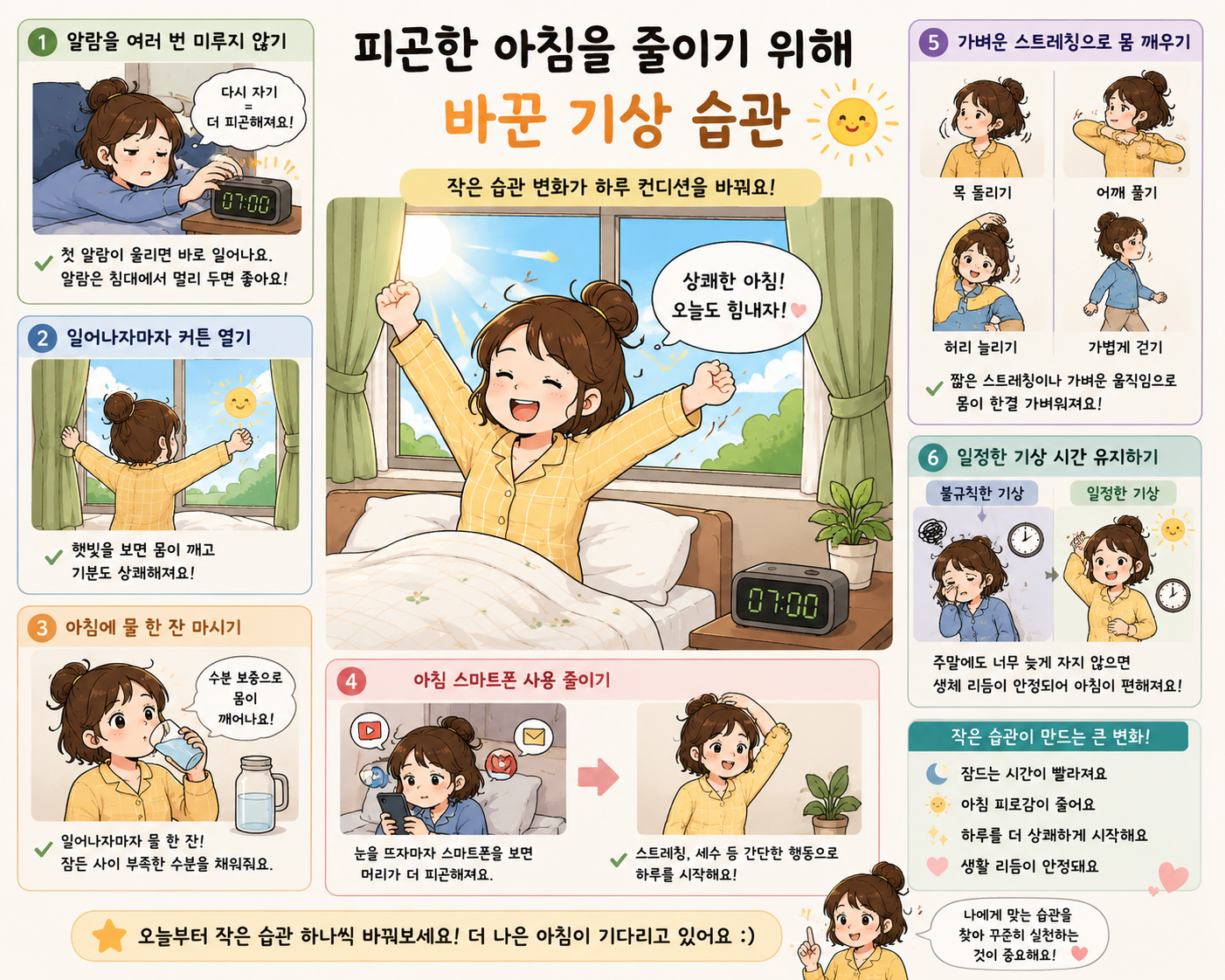 기상습관