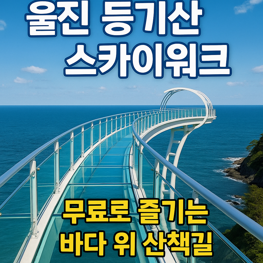 울진 등기산 스카이워크