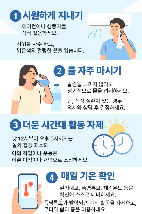 온열질환 예방가이드