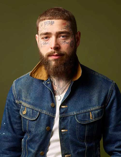 팝가수 포스트 말론 이미지