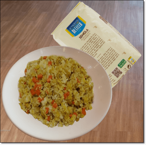 듀럼밀 음식 및 세몰리나