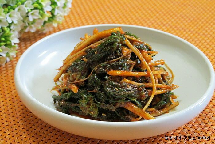 봄나물 종류와 효능 BEST6