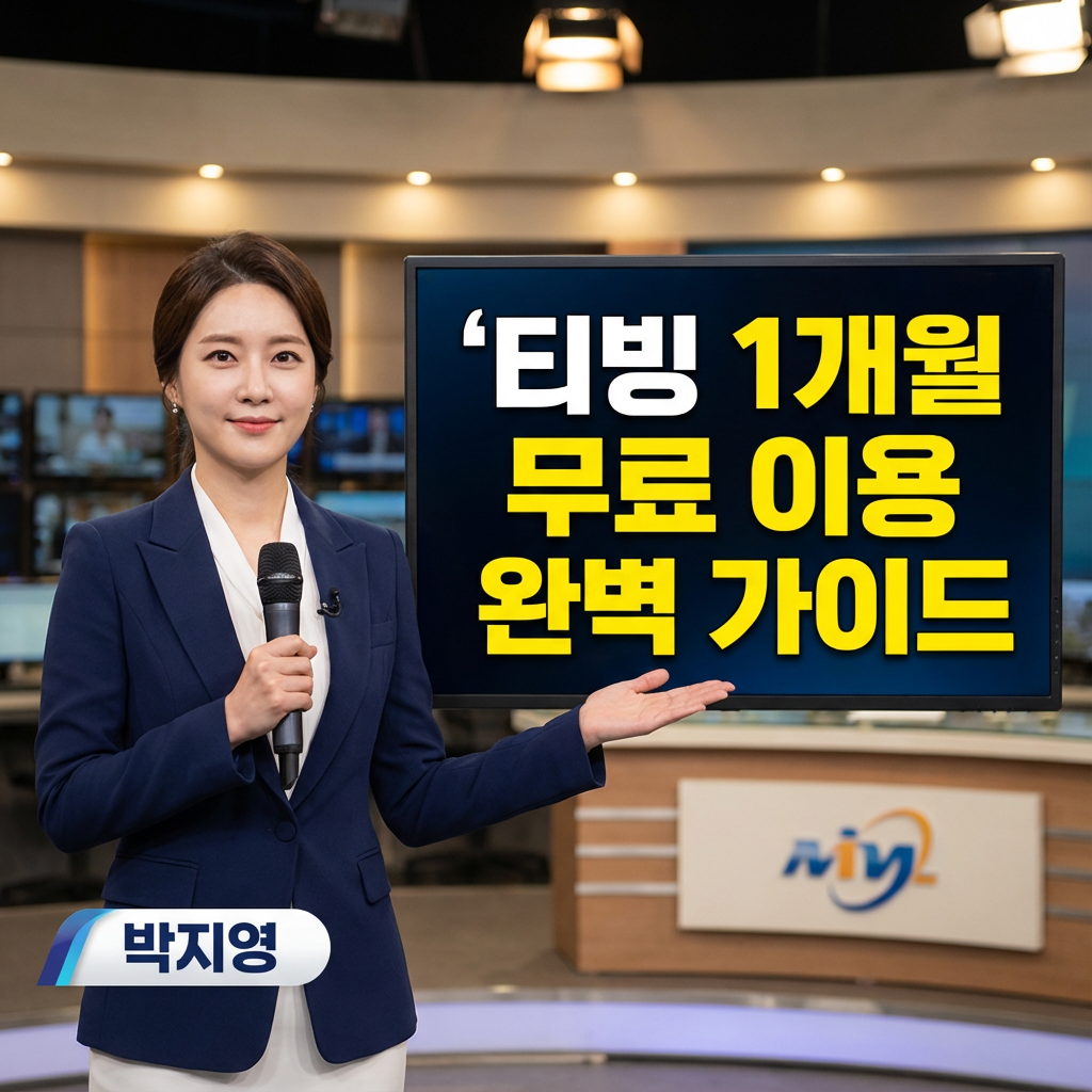 티빙 한 달 무료 이용 완벽 가이드