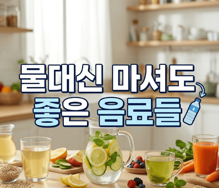 물대신마시는음료