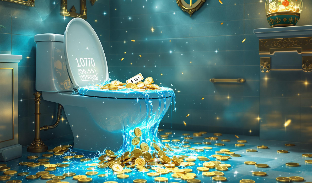 변기에 물이 넘치는 꿈