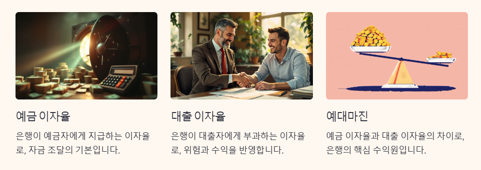 예대마진의 정의와 기본원리